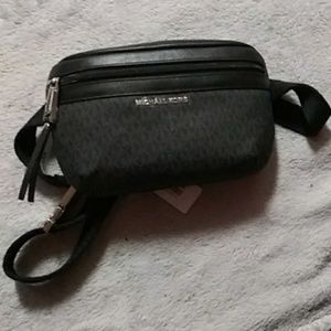 Brand new black Michael Kors fanny pack